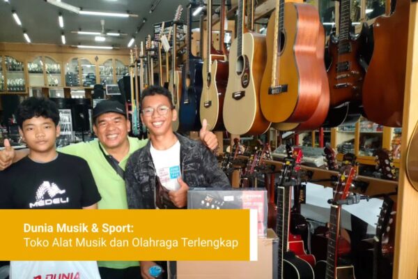 Dunia Musik & Sport, Toko Alat Musik dan Olahraga Terlengkap