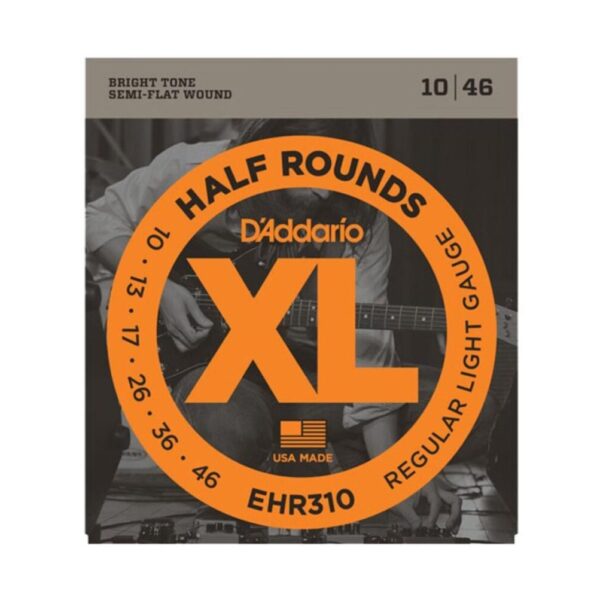 D'ADDARIO EHR310 HALF ROUND GUITAR STRING